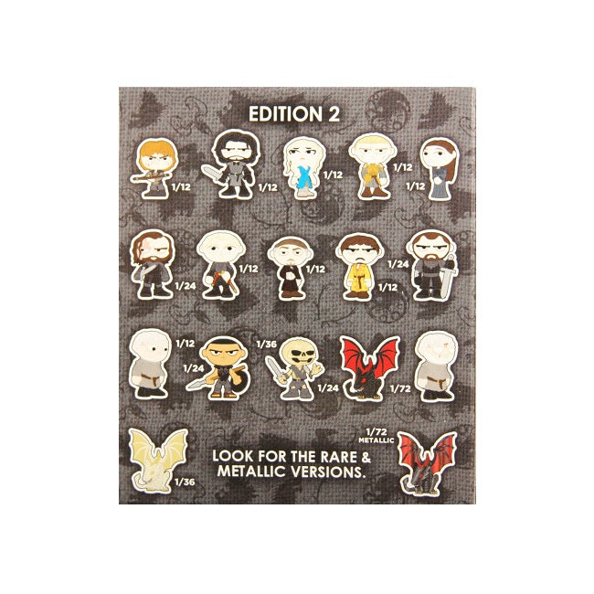 Game of Thrones Mystery Minis Edition 2: (Case of 12) - Fugitive Toys