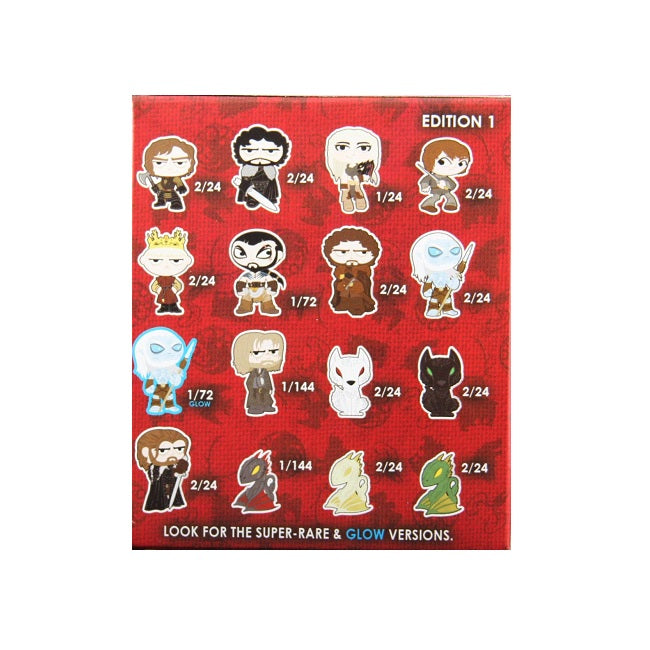 Game of Thrones Mystery Minis Edition 1: (Case of 24) - Fugitive Toys
