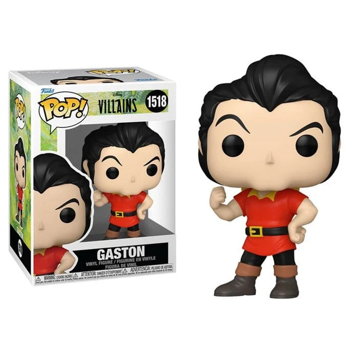 Disney Villains Pop! Vinyl Figure Gaston [Beauty and The Beast] [1518] - Fugitive Toys
