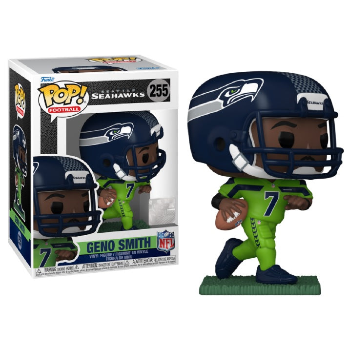 NFL Pop! Vinyl Figure Geno Smith [Seattle Seahawks] [255] - Fugitive Toys