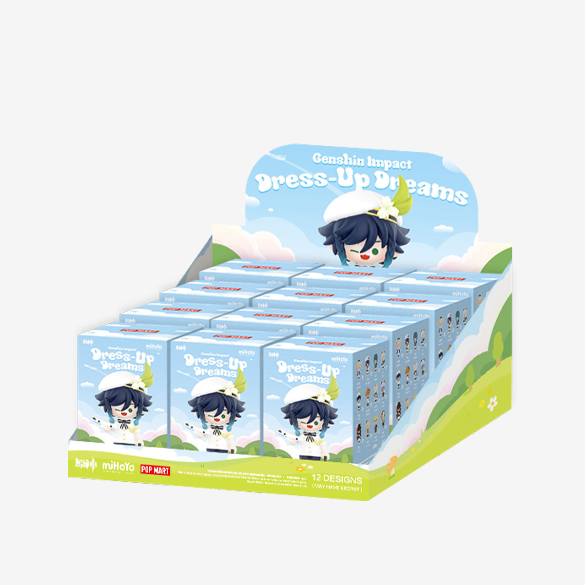 POP MART Genshin Impact Dress-Up Dreams Themed Chibi Series Figures [1 Blind Box] - Fugitive Toys