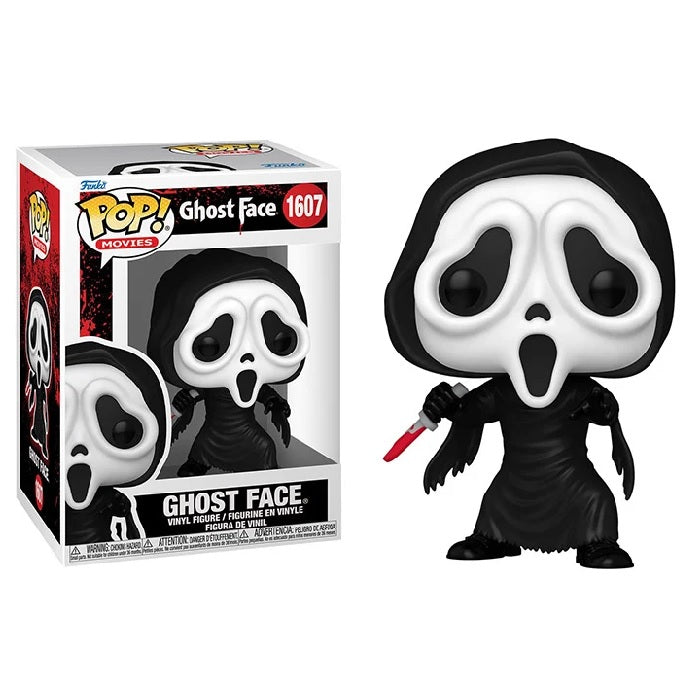 Ghost Face Pop! Vinyl Figure Ghost Face with Knife [Scream] [1607] - Fugitive Toys