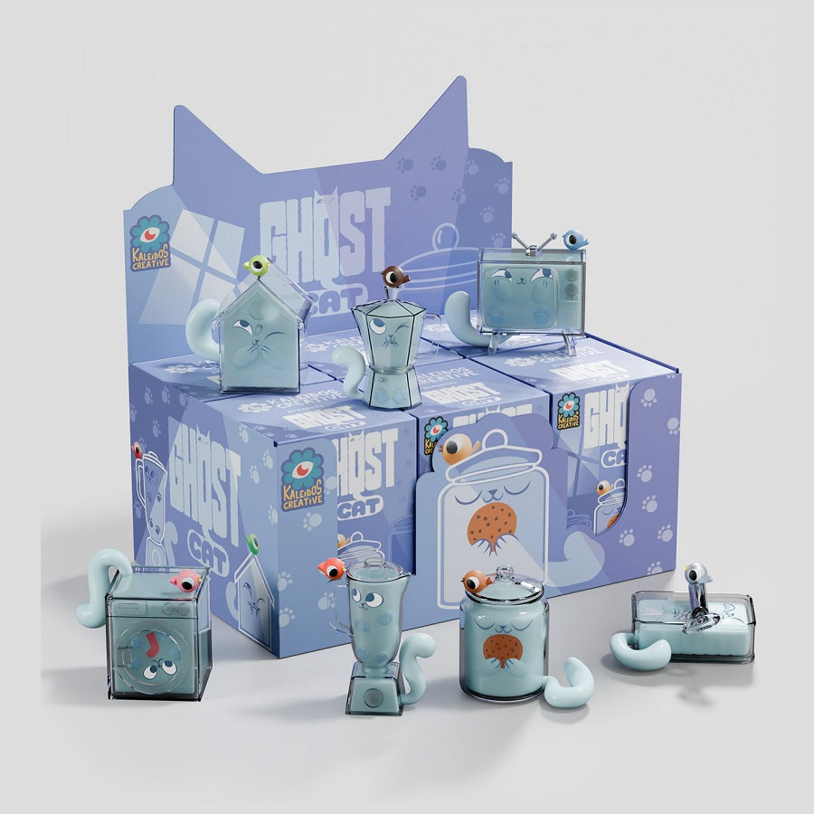 Kaleidos Creative Presents Ghost Cat [1 Blind Box] - Fugitive Toys
