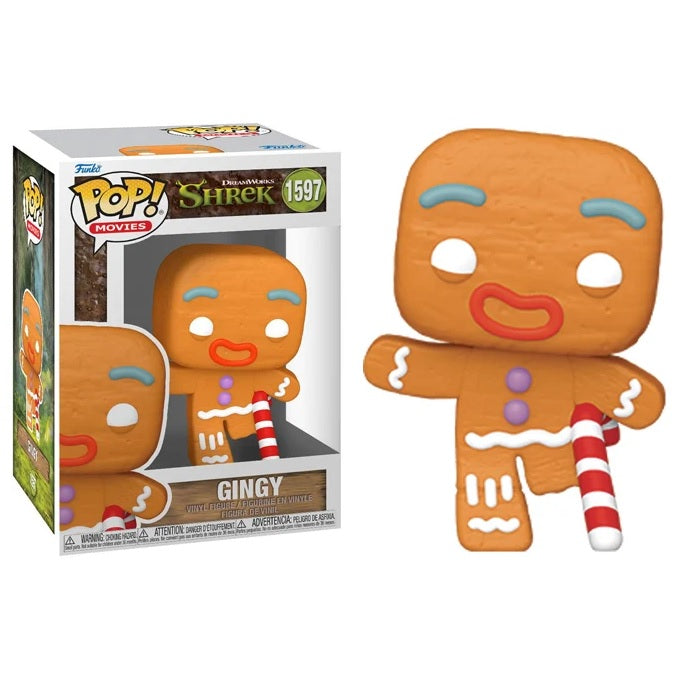 Shrek Dreamworks 30th Anniversary Pop! Vinyl Figure Gingy [1597] - Fugitive Toys