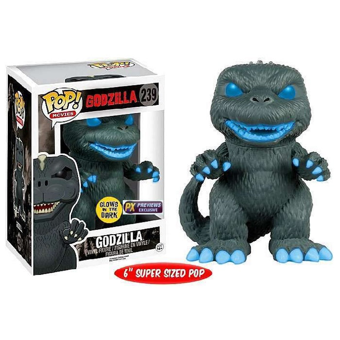 Godzilla Pop! Vinyl Atomic Breath Godzilla [Glow in the Dark] [Exclusive] [239] - Fugitive Toys