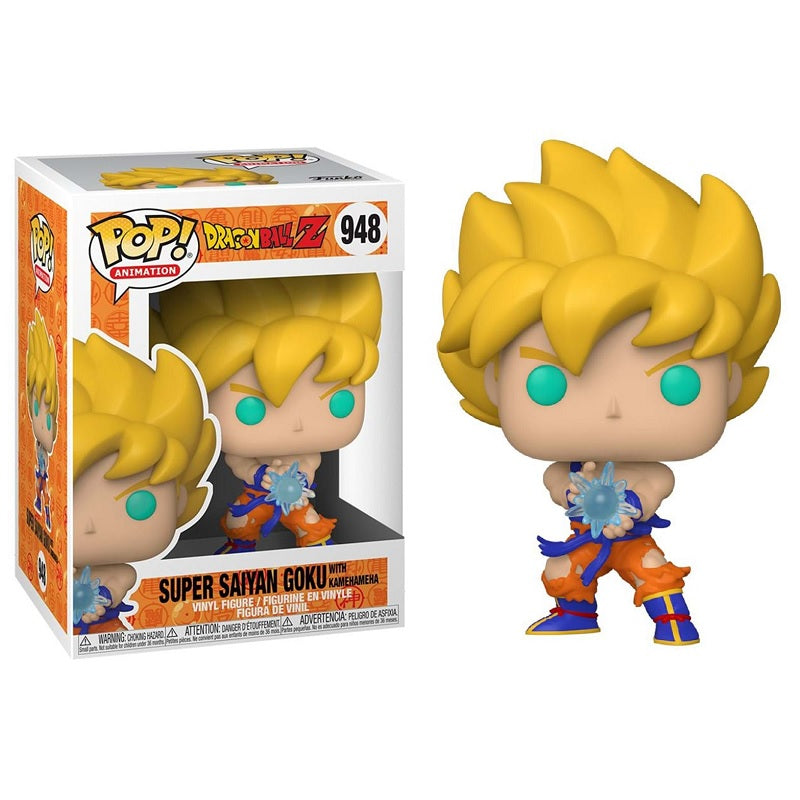 Dragon Ball Z Pop! Vinyl Figure Super Saiyan Goku with Kamehameha [948] - Fugitive Toys