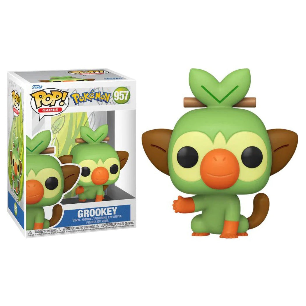 Pokemon Pop! Vinyl Figure Grookey [957] - Fugitive Toys