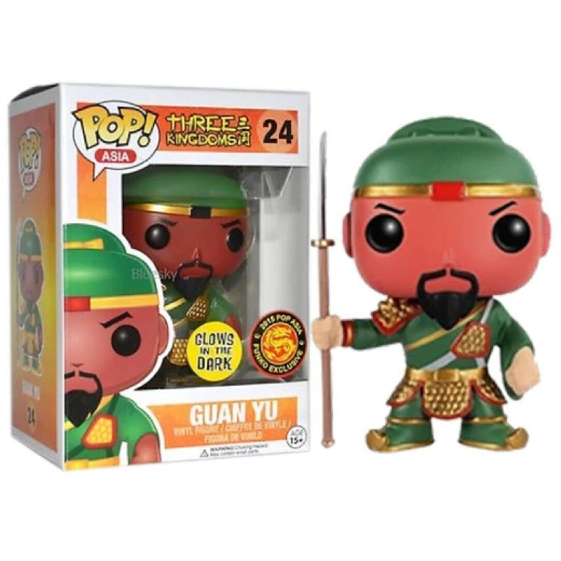 Asia Pop! Vinyl Figure Glow Guan Yu [Three Kingdoms] [24] - Fugitive Toys