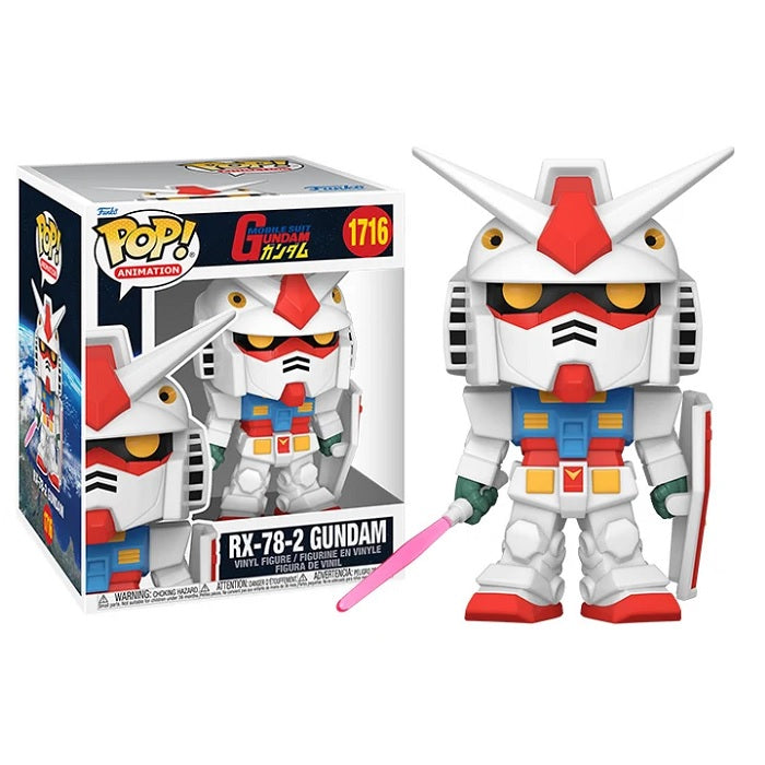 Mobile Suit Gundam Pop! Vinyl Figure RX-78-2 Gundam [6-Inch] [1716] - Fugitive Toys