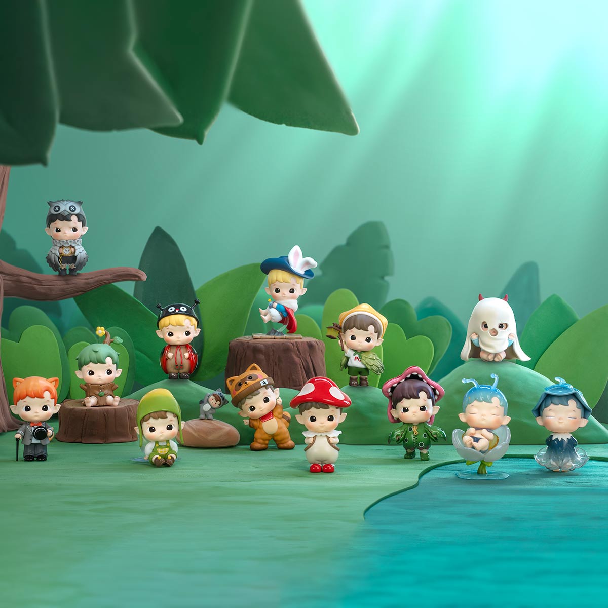 POP MART HACIPUPU Adventures In The Woods Series Figures [1 Sealed Case] - Fugitive Toys