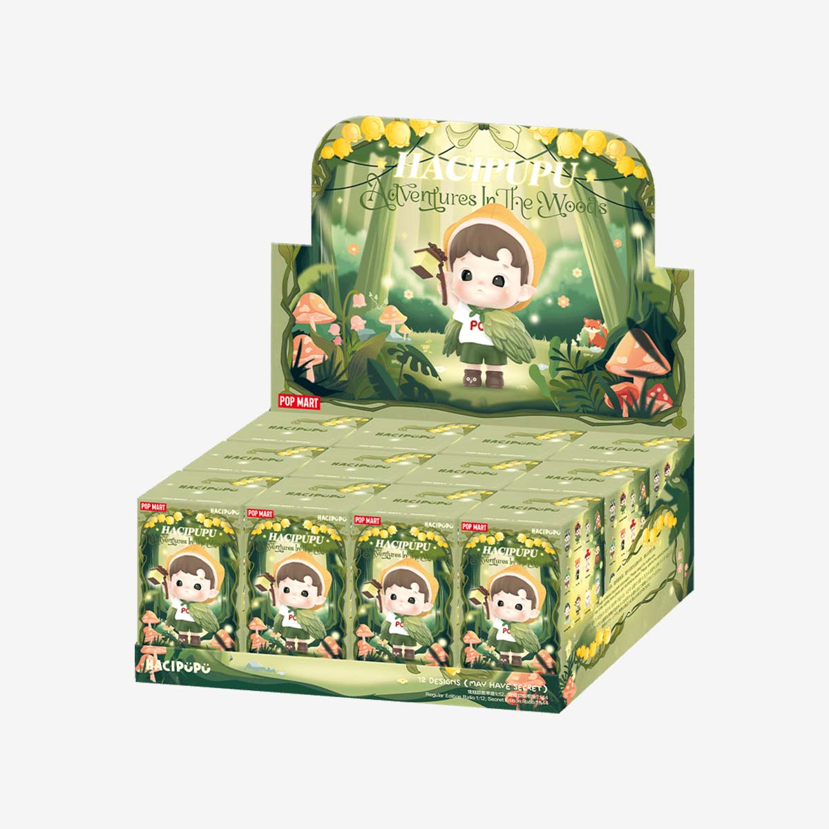 POP MART HACIPUPU Adventures In The Woods Series Figures [1 Sealed Case] - Fugitive Toys
