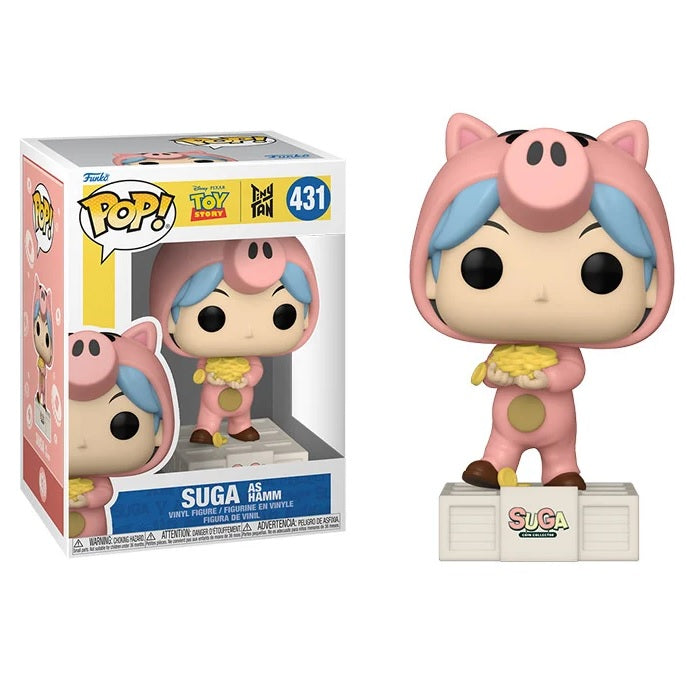 Toy Story x Tiny Tan Pop! Vinyl Figure Suga as Hamm [431] - Fugitive Toys