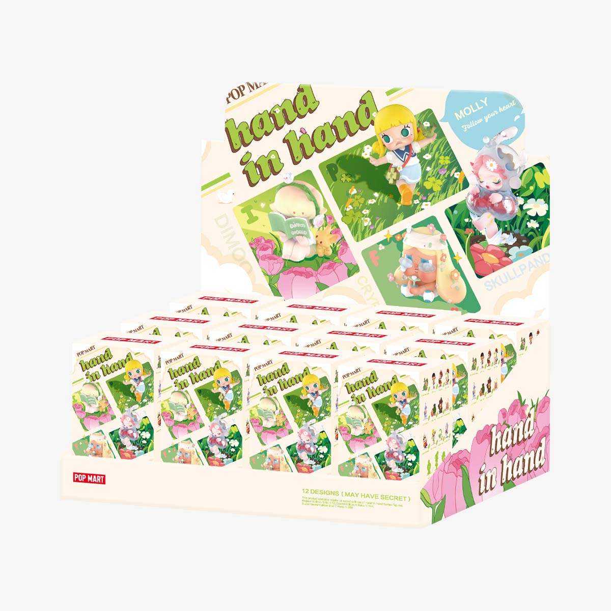 POP MART Hand in Hand Series Figures [1 Sealed Case] - Fugitive Toys