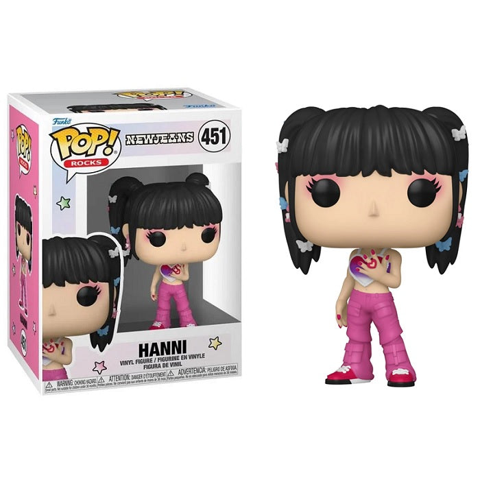 Rocks Pop! Vinyl Figure Hanni [NewJeans] [451] - Fugitive Toys