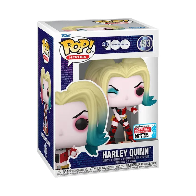 DC Universe Pop! Vinyl Figure Harley Quinn [Winking] [2023 Fall Convention] [483] - Fugitive Toys