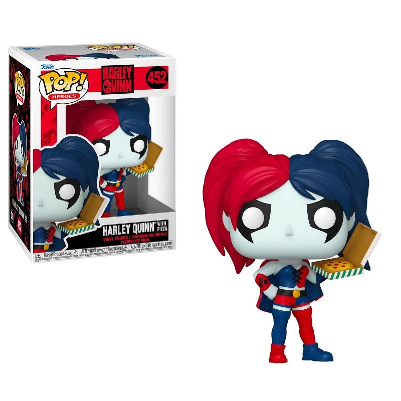 Harley Quinn Takeover Pop! Vinyl Figure Harley Quinn with Pizza [452] - Fugitive Toys