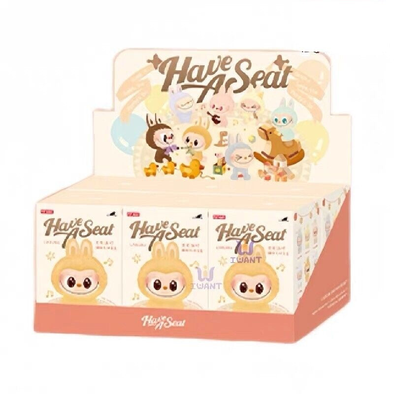 POP MART THE MONSTERS - Have a Seat Vinyl Plush [1 Blind Box] - Fugitive Toys