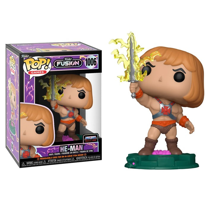 Funko Fusion Pop! Vinyl Figure He-Man [Masters of the Universe] [1006] - Fugitive Toys