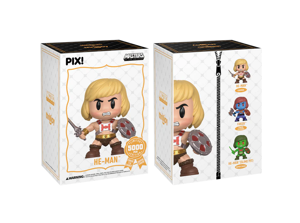 Thrilljoy PIX! He-Man [Masters of the Universe] [LE5000] - Fugitive Toys