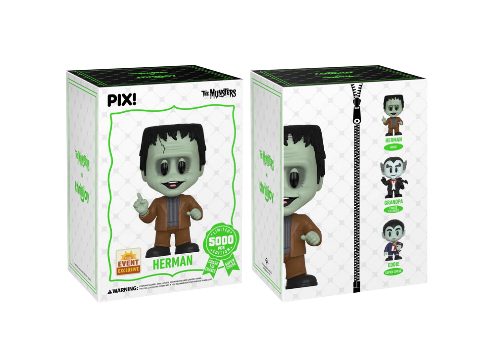 Thrilljoy PIX! Herman [The Munsters] [2025 Event Exclusive] [LE5000] - Fugitive Toys