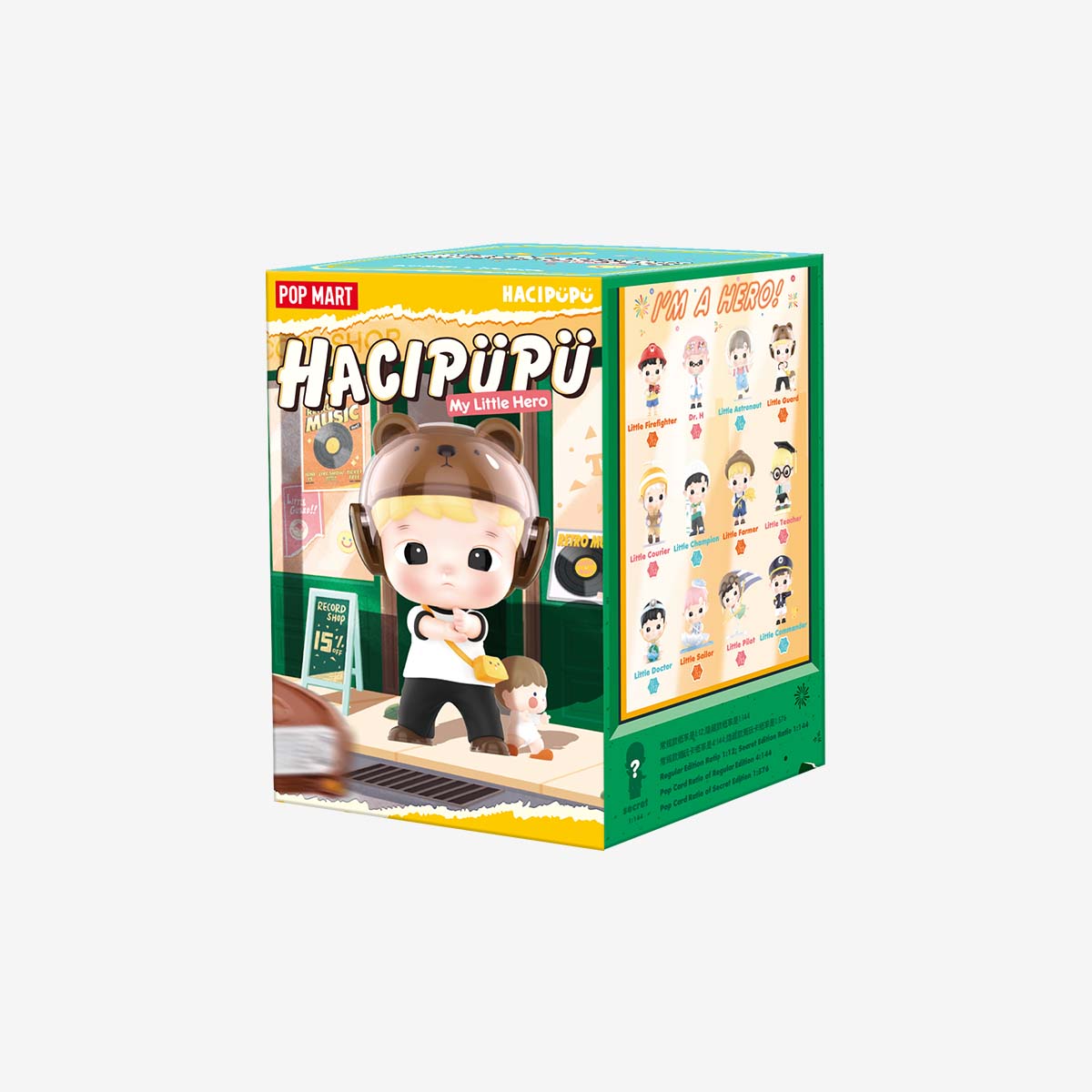 POP MART HACIPUPU My Little Hero Series Figures [1 Blind Box] - Fugitive Toys