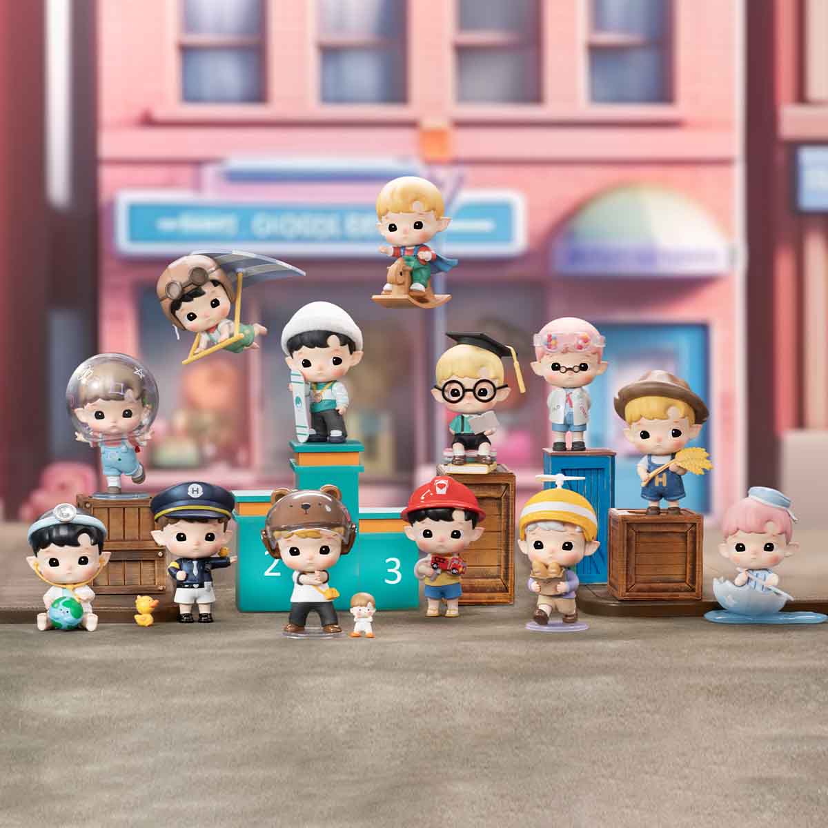 POP MART HACIPUPU My Little Hero Series Figures [1 Blind Box] - Fugitive Toys