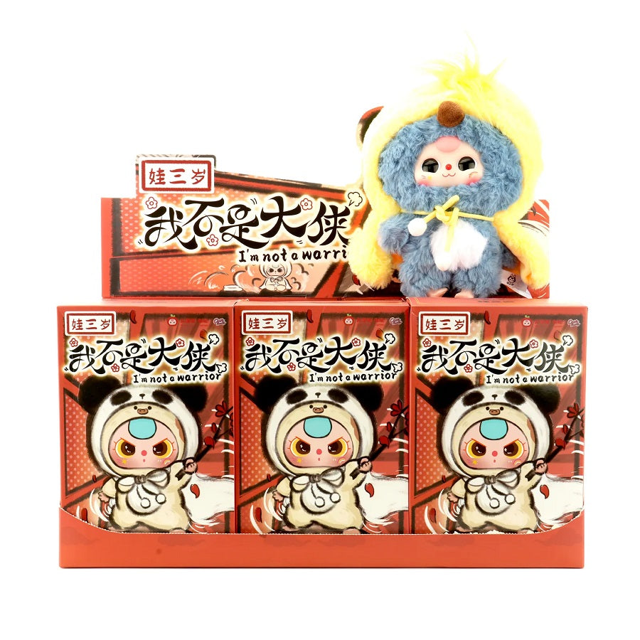 BABY THREE Not Your Hero Series Plush Pendant [1 Blind Box] - Fugitive Toys