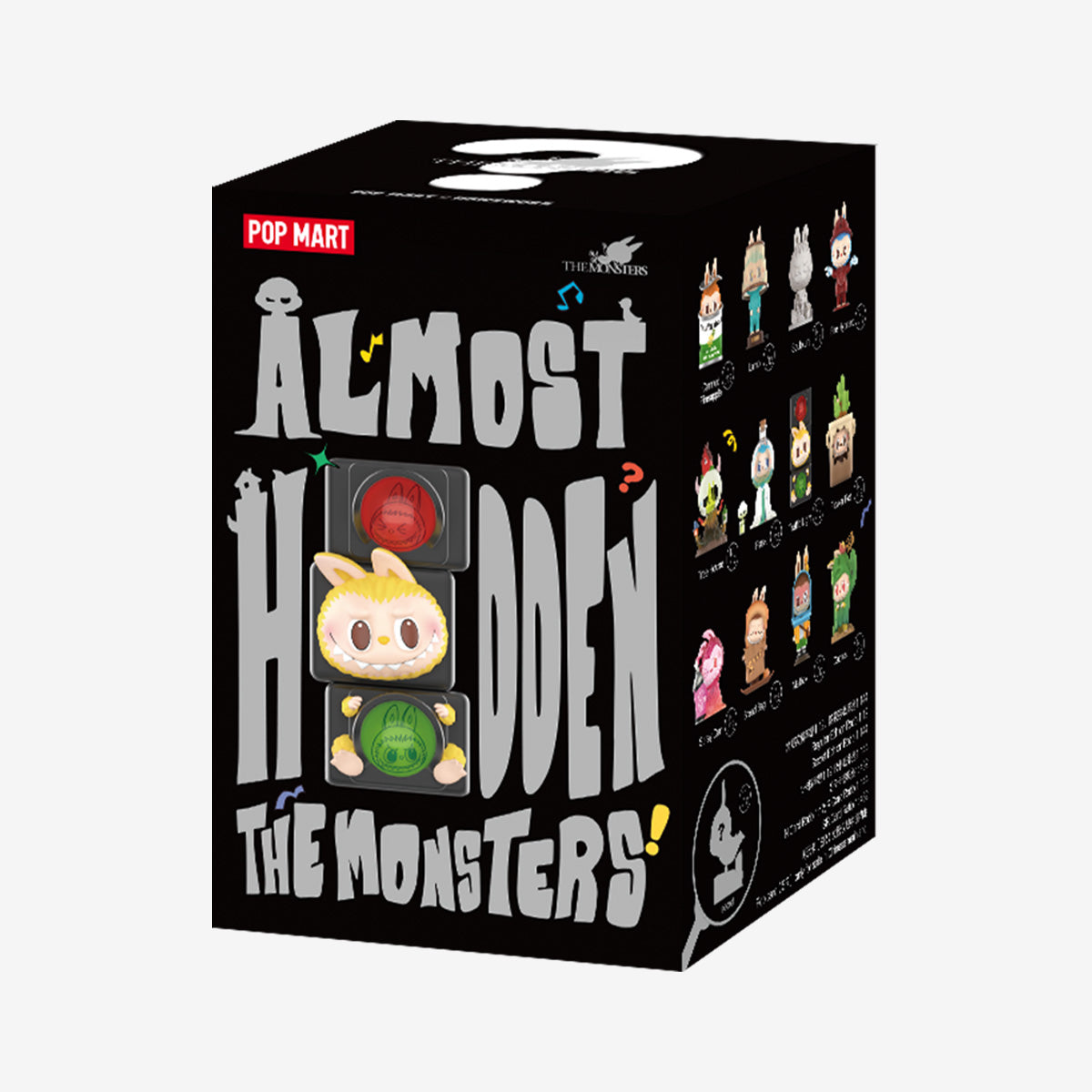POP MART THE MONSTERS Almost Hidden Series Figures [1 Blind Box] - Fugitive Toys
