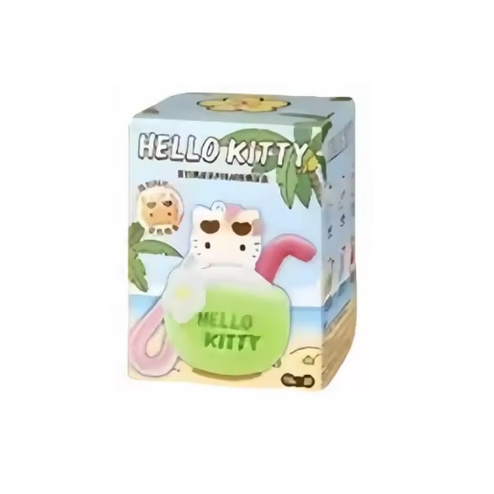 Miniso x HELLO KITTY Summer Black Leather Series Plush Aromatherapy Pendant [1 Blind Box] - Fugitive Toys