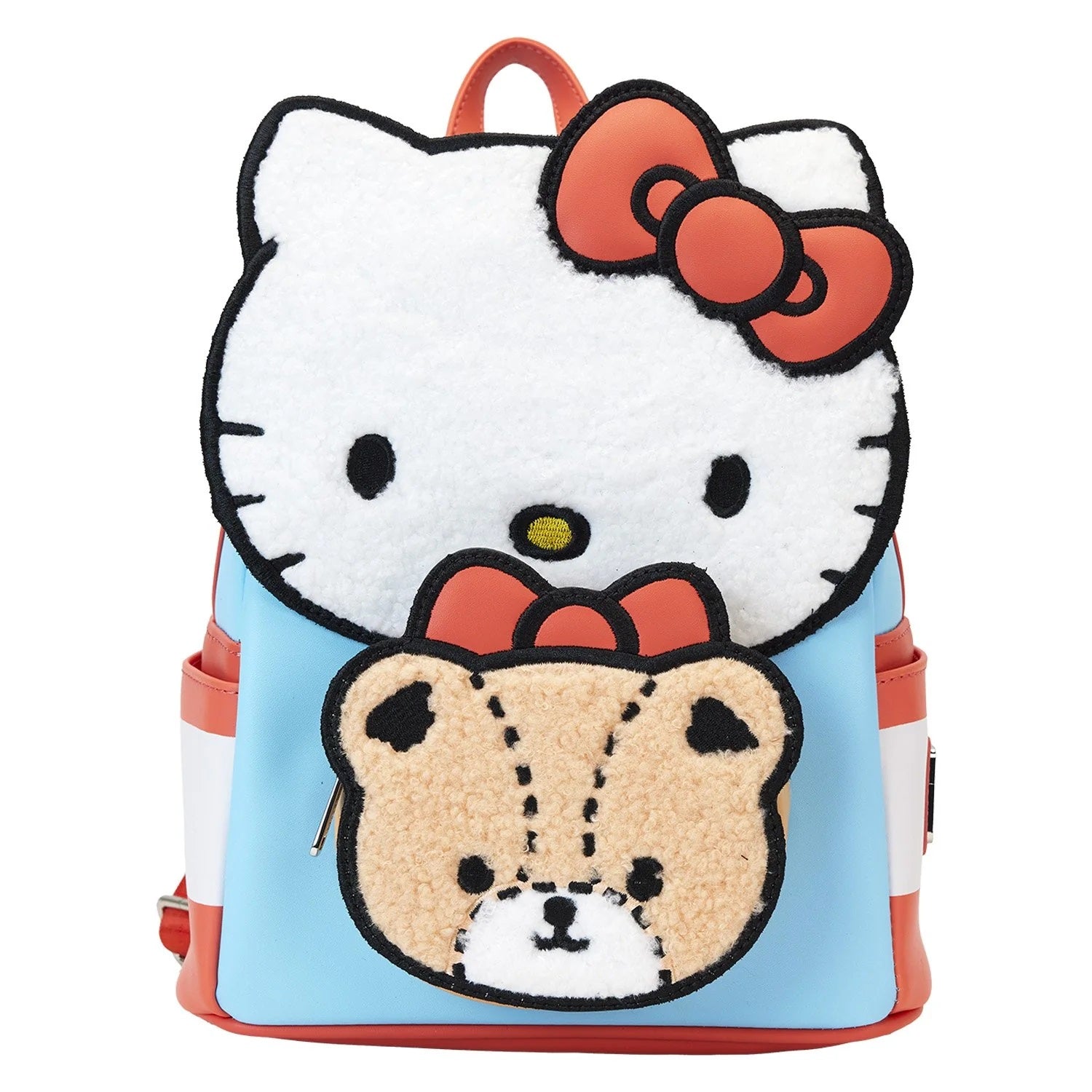 Loungefly x Sanrio Hello Kitty & Tiny Chum Bear Sherpa Mini Backpack - Fugitive Toys