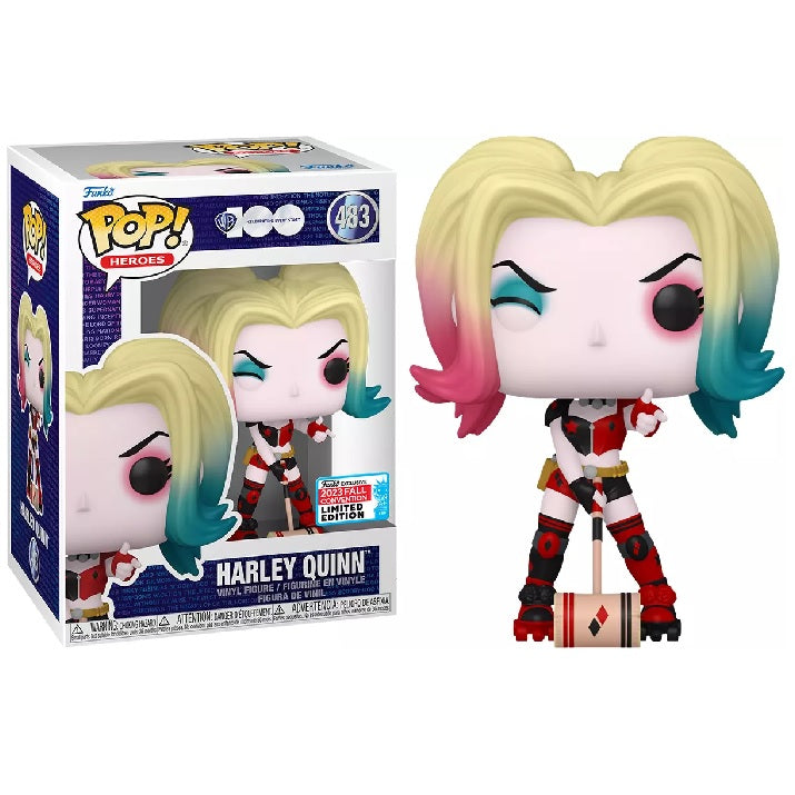 DC Universe Pop! Vinyl Figure Harley Quinn [Winking] [2023 Fall Convention] [483] - Fugitive Toys