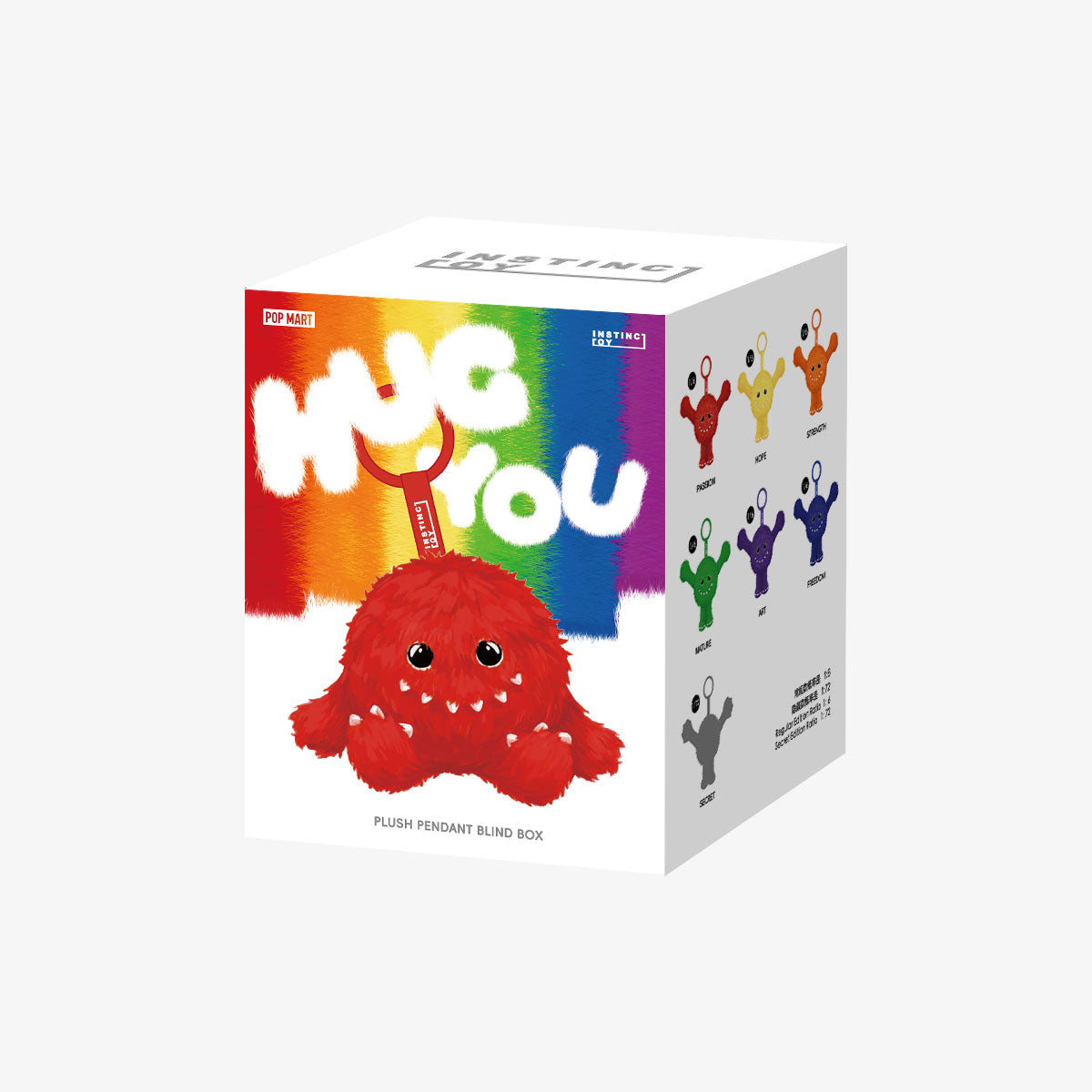 POP MART INSTINCTOY HUG YOU SERIES-Plush Pendant [1 Sealed Case] - Fugitive Toys