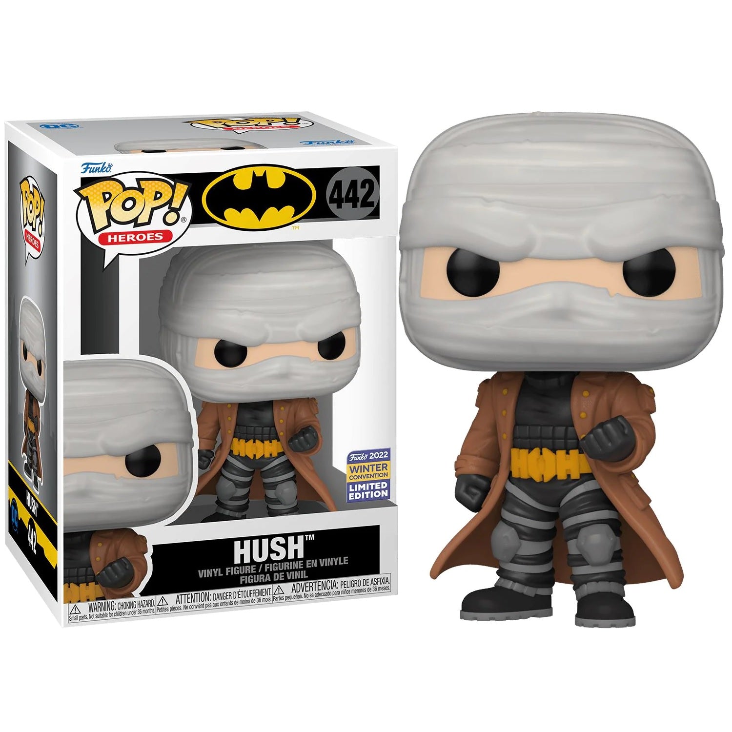 DC Universe Pop! Vinyl Figure Hush [Batman] [2022 Winter Convention] [442] - Fugitive Toys