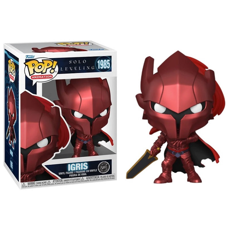 Solo Leveling Pop! Vinyl Figure Igris [Metallic Chase] [1985] - Fugitive Toys