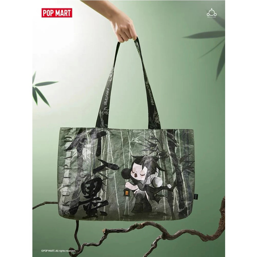 POP MART SKULLPANDA The Ink Plum Blossom Series Tote Bag - Fugitive Toys
