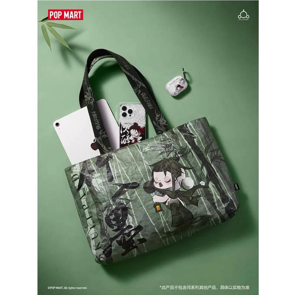 POP MART SKULLPANDA The Ink Plum Blossom Series Tote Bag - Fugitive Toys