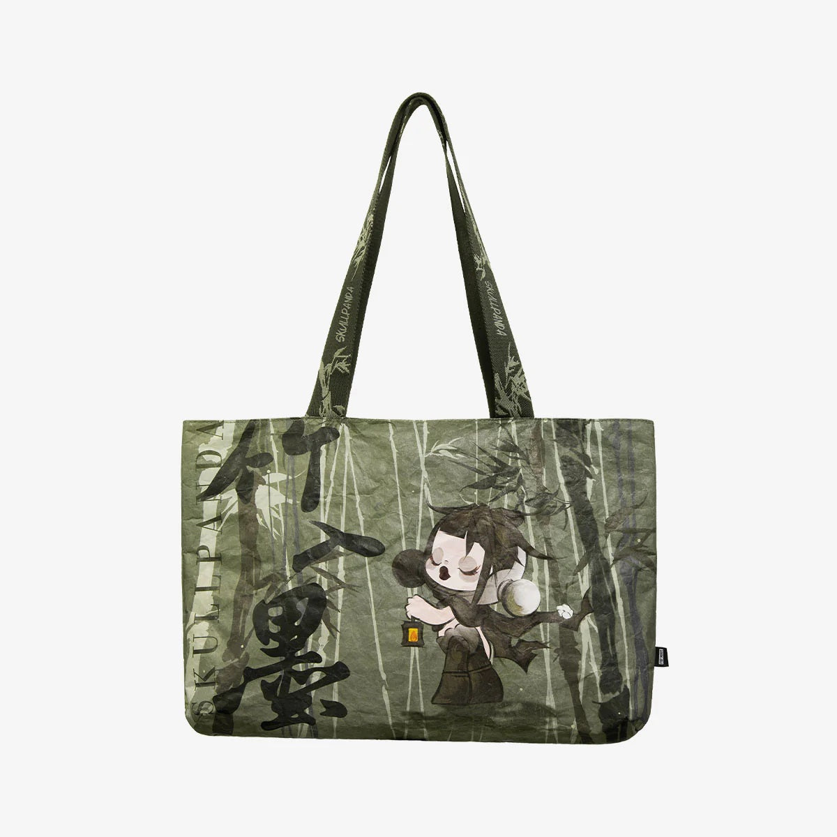 POP MART SKULLPANDA The Ink Plum Blossom Series Tote Bag - Fugitive Toys