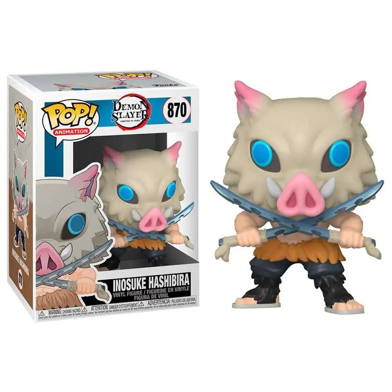 Demon Slayer Pop! Vinyl Figure Inosuke Hashibira [870] - Fugitive Toys