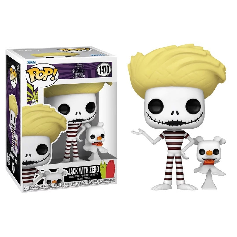 Disney The Nightmare Before Christmas Pop! Vinyl Figure Jack and Zero at the Beach [1470] - Fugitive Toys