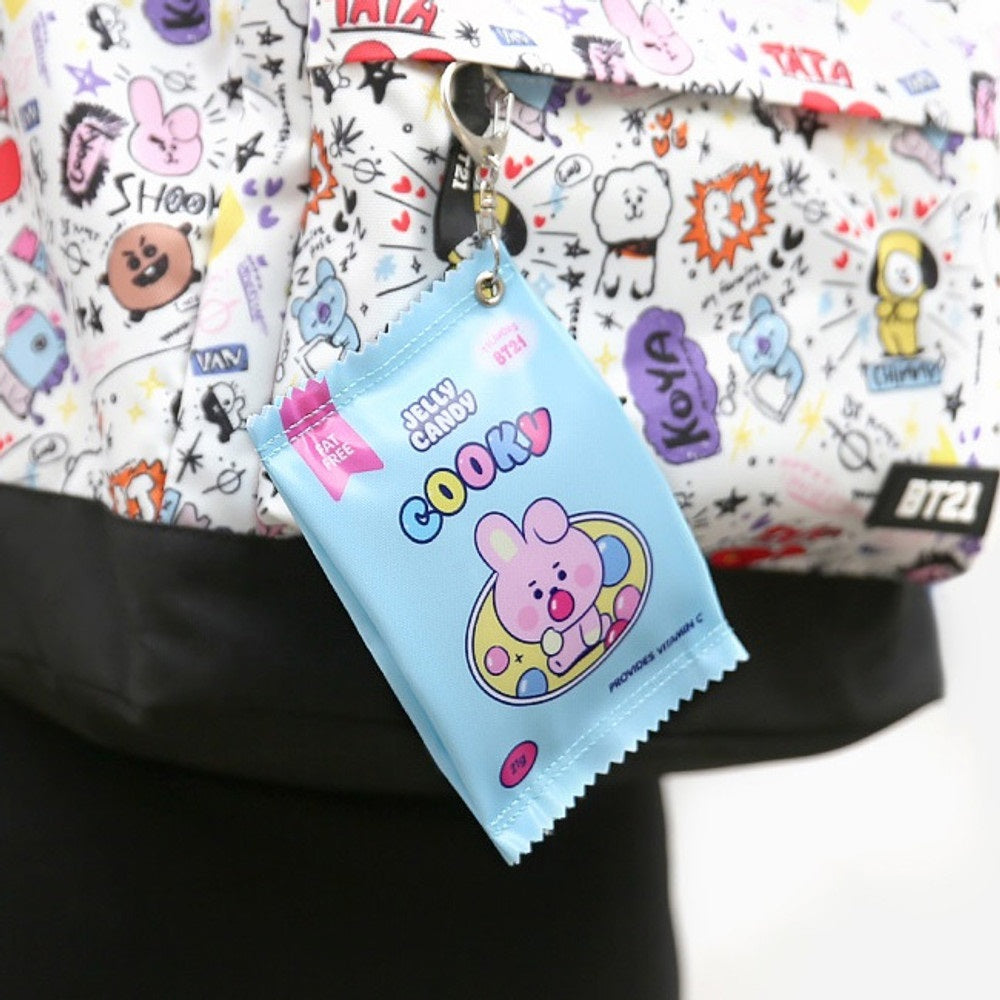 BT21 Jelly Candy Zipper Pouch [Small] - Cooky - Fugitive Toys