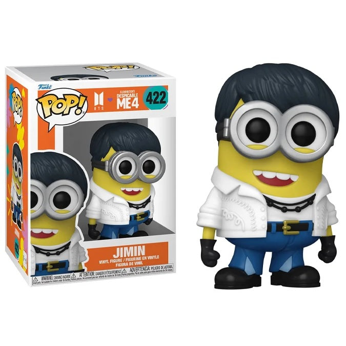 BTS x Despicable Me 4 Pop! Vinyl Figure Jimin [Minion] [422] - Fugitive Toys