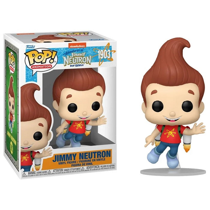 The Adventures of Jimmy Neutron Boy Genius Pop! VInyl Figure Jimmy Neutron [1903] - Fugitive Toys