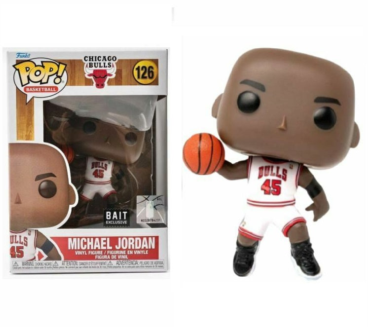 NBA Pop! Vinyl Figure Michael Jordan #45 [Chicago Bulls] [1995 Playoffs] [BAIT] [126] - Fugitive Toys