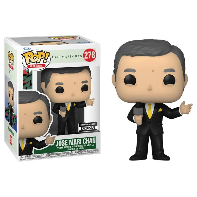 Rocks Pop! Vinyl Figure Jose Mari Chan [278] - Fugitive Toys