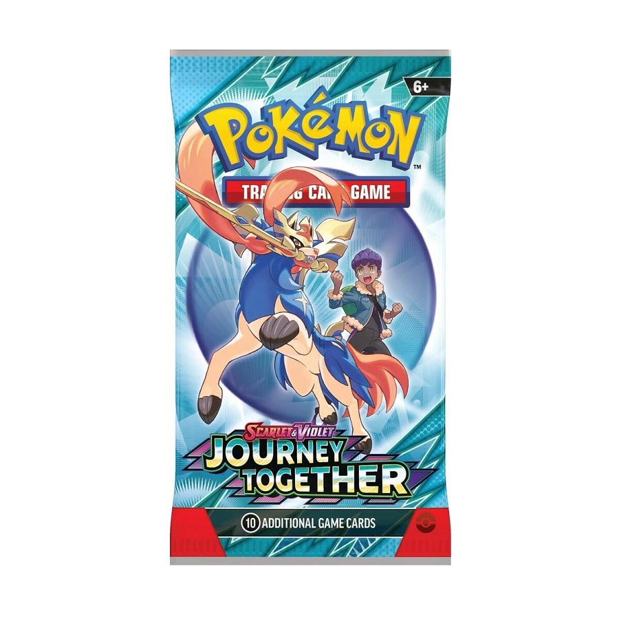Pokemon TCG Scarlet & Violet Journey Together Booster Pack - Fugitive Toys