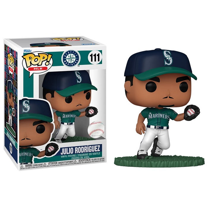 MLB Pop! Vinyl Figure Julio Rodriguez [Seattle Mariners] [111] - Fugitive Toys