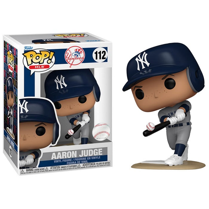 MLB Pop! Vinyl Figure Aaron Judge [Batting] [Away Jersey] [New York Yankees] [112] - Fugitive Toys
