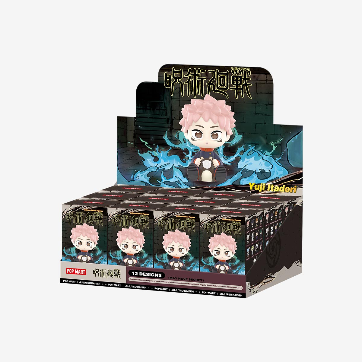 POP MART Jujutsu Kaisen Uniform Series Figures [1 Sealed Case] - Fugitive Toys