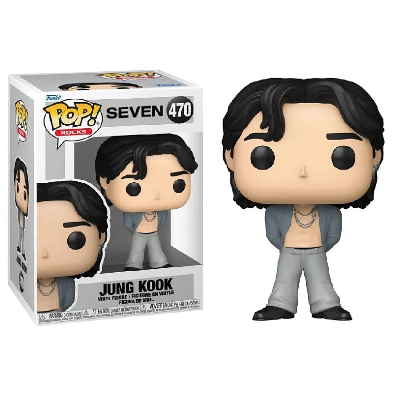 Rocks Pop! Vinyl Figure Jung Kook [Seven] [470] - Fugitive Toys