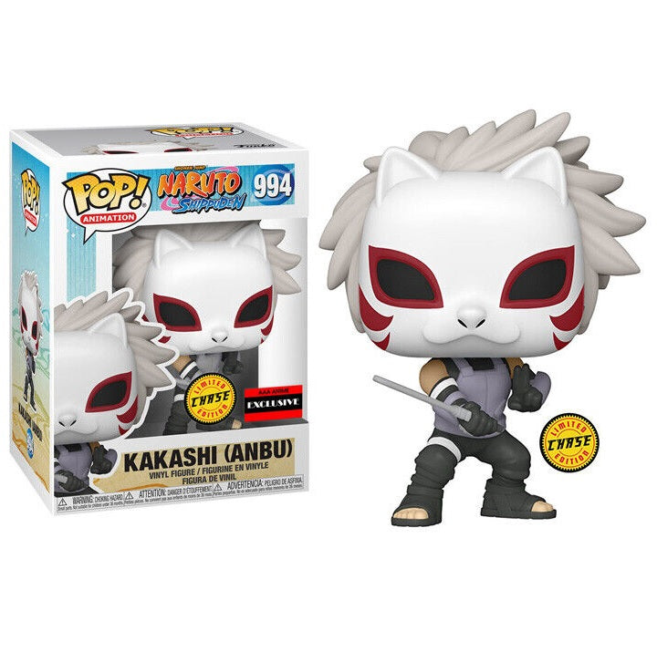 Naruto Shippuden Pop! Vinyl Figure Kakashi [Anbu Mask] [Chase] [AAA Anime Exclusive] [994] - Fugitive Toys